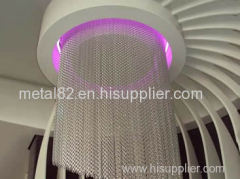 Dorate Metal Fabric For Ceiling Decoration