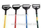 Frosted Fiberglass handle Plastic Mop Clip Slick with Big Hook