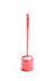 Red Heavy Duty Plastic Brush with Plastic Holder Eco friendly