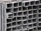 Q195 Q345 Galvanized Carbon Steel Pipes Rectangular , Furniture GI Steel Pipe