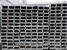 Custom Cutting Galvanized Steel Pipe / Rectangular Steel Tubing ASTM A53