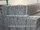 Hot Rolled Galvanized Plumbing Pipe / Structure ERW Galvanized Square Steel Tubing