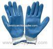 S Sandy Finished Puncture Resistance Blue Nitrile Work Gloves for Electronics Assembly