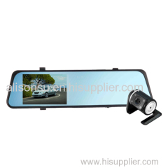 140 Degree Wide Angle Car dvr with Dual Camera