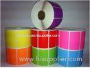 Colored Direct Thermal Printed Adhesive Labels in Logistics , Warehouse , Electronic Products