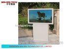 Android Outdoor Digital Signage Kiosk , Floor Standing Outdoor LCD Screen