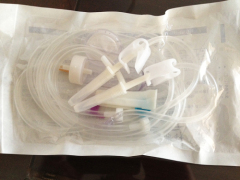 Disposable sterile precision medical infusion set with needle