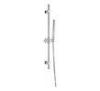 Round Brass Bath Hand Shower Set , Shower Slider Rail With Hand Shower Hose