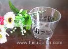 180ml Disposable Ice Cream Cups Clear For Yogurt / Food grade PS