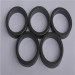 Anisotropy Sintered ferrite rubber magnet Ring for sale