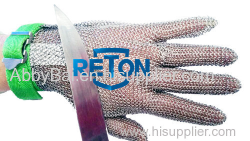 Stainless Steel Ring Mesh Gloves/Chain Mail Gloves/Metal Meshgloves for Butcher