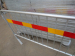 Bridge Base galvanized metal crowd control barriers