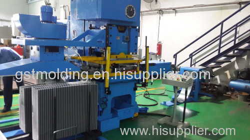 Fin Press Line with high speed Progressive ribbon fin die