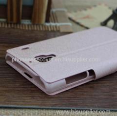 2015 China cheap wholesale Hot sale foldable flip leather case cover for Xiaomi 3 support standing