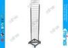 Modern Heavy Duty Gridwall Display Racks / Square 2-sided Clothes Rack
