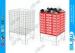 Square Retail Shop Dump Bins Zinc Plated Advertising Display Basket