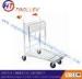 Showroom / Workshop / Supermarket Steel Shopping Trolleys Chrome Plated