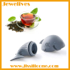 Silicone tea infuser shark shape