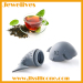 Silicone tea bag shark shape hot product for 2015