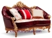Sofa leather furniture living room sofa