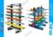 Orange Double Sided Pallet Storage Racks Warehouse Tubular Cantilever