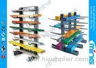 Orange Double Sided Pallet Storage Racks Warehouse Tubular Cantilever