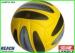 3.0mm Super Foam Official Volleyball Ball , Inflatable Soft Touch Volleyball Yellow