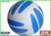 Blue White Beach Volleyball Official Ball / Custom Printed Size 5 Sand Volleyball Ball