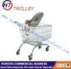 Euro Style Steel Wire Shopping Trolley With Baby Chair Customization
