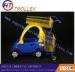 Colorful Plastic / Steel Supermarket Shopping Trolleys For Kids / Toddler OEM