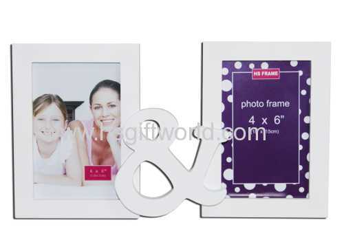 2 opening MDF photo frame No.JH0010