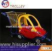 Plastic Supermarket Children Shopping Cart Colorful 480 x 315 x 650 mm