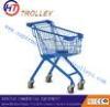 Children Supermarket Shopping Trolleys Steel Material Unfolded For Export