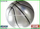 Shiny Leather Laminated Basketball Balls / Basketball Training Ball OEM