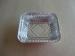 Silver Rectangle FDA Aluminum Foil Takeaway Containers For Frozen Ready Meals