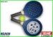 Promotional Paddle Ball Set Wooden Beach Rackets With Holes , Dark Blue