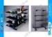 Black Finish Gridwall Display Racks in Powder Coated for Retail Shops