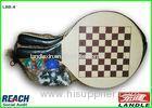 Kids Chess Game Beach Tennis Rackets With Mesh Bag Packed