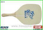 Square Board Wooden Beach Rackets With Wooden Handle For Beach Game