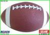 Standard Size 5 Rubber Official Rugby Ball / Small Foam Beach Football Ball