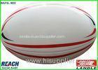 Red and White Training Rugby Balls Official American Football Ball