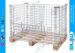 Wire Storage Stacking Cage with Wooden Pallet in Heavy Duty