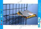 Custom Wire Floor Stand Gridwall Display Racks / Wire Mesh Shelf