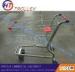 Large Metal Wire Shopping Trolley / Cart Zinc Coated For Supermarket