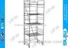 Customized Steel Tube Wire Display Rack / Shelves for Retail Store