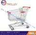 Walmart Supermarket Shopping Cart Trolley Unfolded Zinc Plating Type