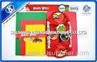 OEM Red Nylon Single Layer Kids Personalized Stationery Sets Pencils and Notebooks