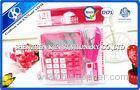 Pink / Green Mini Office Stationery Set With Plastic Bag Package