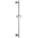 Chrome Round Wall Mounted Brass Shower Head Riser Rail Solid For Bathroom