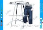 Chrome Adjustable Round Hanging Clothes Garment Racks